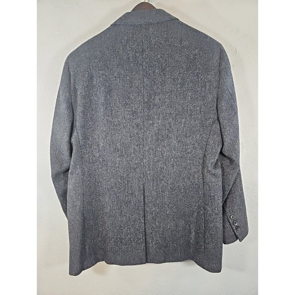 Vintage Hunt Valley Men's 42R Pure Wool Tweed Jacket Coat - Picture 3 of 9